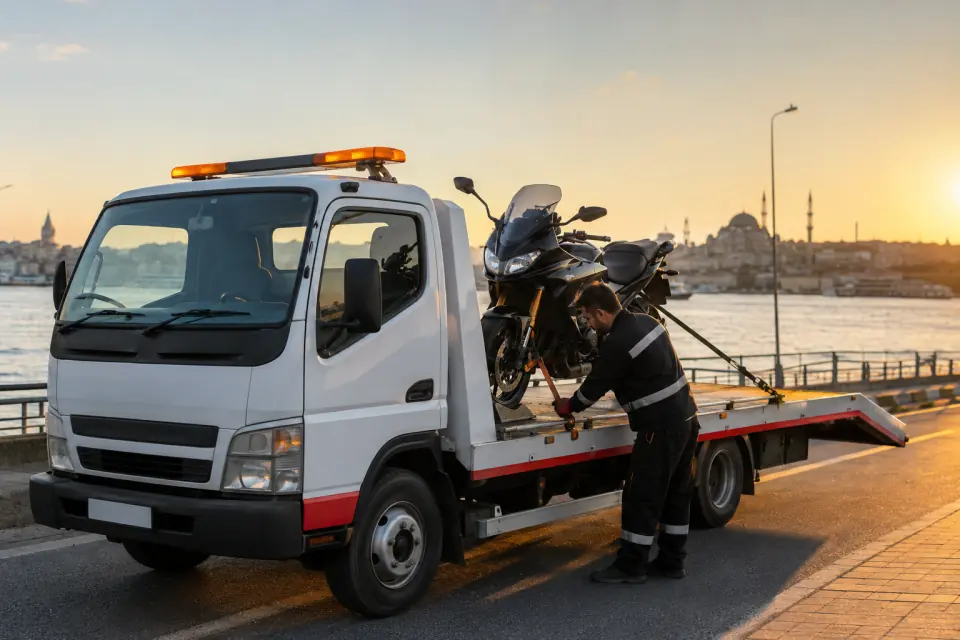 Motosiklet Taşıma — Çetin Oto Kurtarıcı